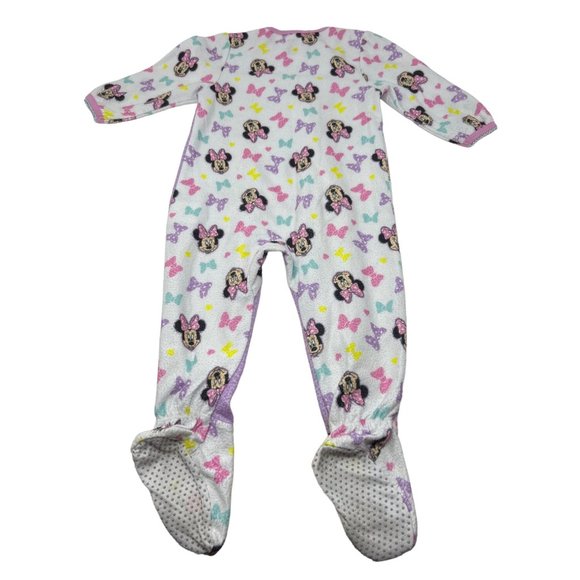2 Baby Girl's Sleepers & 1 Romper Size 18 Months - Picture 5 of 9